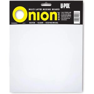U-POL Onion Multi-Layer Mixing Board - Mixing Tool for Body Filler U-POL Onion Multi-Layer Mixing Board - Mixing Tool for Body Filler