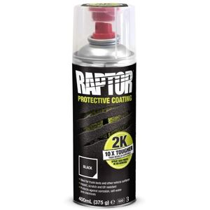 U-pol U-POL Raptor Noir Revêtement de lit de camion 2K Aerosol - Protection, séchage rapide, UV résistant - Publicité U-pol U-POL Raptor Noir Revêtement de lit de camion 2K Aerosol - Protection, séchage rapide, UV résistant - Publicité