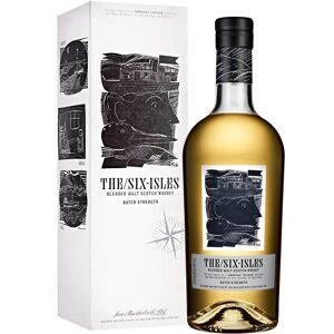 The Six Isles Blended Malt Scotch Whisky Batch Strength - Whisky de six îles - Publicité The Six Isles Blended Malt Scotch Whisky Batch Strength - Whisky de six îles - Publicité
