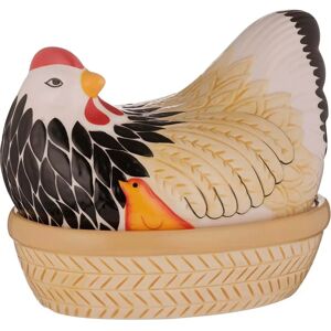Mason Cash Mother Hen Nest Egg Storage - Multi-Colour - Rustic Modern Design Mason Cash Mother Hen Nest Egg Storage - Multi-Colour - Rustic Modern Design