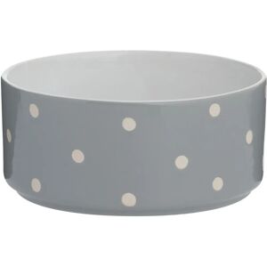 Mason Cash Polka Dot Grey 18cm Dog Bowl - Dog Bowl Mason Cash Polka Dot Grey 18cm Dog Bowl - Dog Bowl