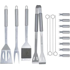 Viners 16 Piece BBQ Utensil Set - Barbecue Tool Kit Viners 16 Piece BBQ Utensil Set - Barbecue Tool Kit