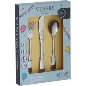 Viners 0302.199 Kids Cutlery Set - Stainless Steel Viners 0302.199 Kids Cutlery Set - Stainless Steel