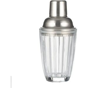 Viners 280ml Clear Glass Cocktail Shaker - Elegant Drink Mixer Viners 280ml Clear Glass Cocktail Shaker - Elegant Drink Mixer