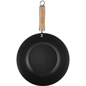 Typhoon World Foods 28cm Wok - Non-stick Carbon Steel Cooking Pan Typhoon World Foods 28cm Wok - Non-stick Carbon Steel Cooking Pan