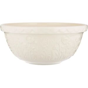 Mason Cash In The Meadow Rose 29cm Stoneware Mixing Bowl - Cream Mason Cash In The Meadow Rose 29cm Stoneware Mixing Bowl - Cream