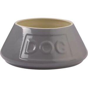 Mason Cash Grey Dog Bowl - 21cm - Non Tip Ceramic Mason Cash Grey Dog Bowl - 21cm - Non Tip Ceramic