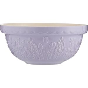 Mason Cash Lilac Embossed Floral 2L Mixing Bowl - Kitchenware Mason Cash Lilac Embossed Floral 2L Mixing Bowl - Kitchenware