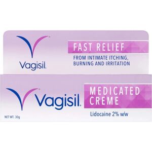 Vagisil Medicated Creme - Fast Relief from Feminine Itching - 30g Vagisil Medicated Creme - Fast Relief from Feminine Itching - 30g