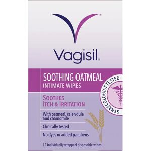 Vagisil Itch Relief Intimate Wipes - Pack of 12 Vagisil Itch Relief Intimate Wipes - Pack of 12