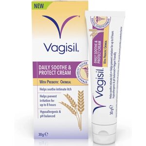 Vagisil Brand Model Daily Soothe & Protect Cream with Prebiotic Oatmeal - Cream Vagisil Brand Model Daily Soothe & Protect Cream with Prebiotic Oatmeal - Cream