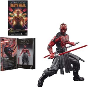 Star Wars The Black Series Darth Maul - Figurine Anniversaire 50 Ans - Publicité Star Wars The Black Series Darth Maul - Figurine Anniversaire 50 Ans - Publicité
