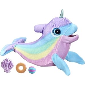 Hasbro Fur Real Wavy the Narwhal Interactive Plush Toy - Plush, 80+ Sounds Hasbro Fur Real Wavy the Narwhal Interactive Plush Toy - Plush, 80+ Sounds