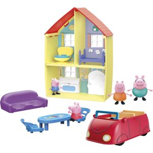 Peppa Pig Peppa's Family Home - Playset, Car, 4 Figures Peppa Pig Peppa's Family Home - Playset, Car, 4 Figures
