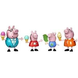 Hasbro Peppa Pig Family Ice Cream Fun Figures - 4 Pack Hasbro Peppa Pig Family Ice Cream Fun Figures - 4 Pack
