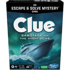 Hasbro Cluedo Sabotasje på høyt sjø - Brettspill Hasbro Cluedo Sabotasje på høyt sjø - Brettspill