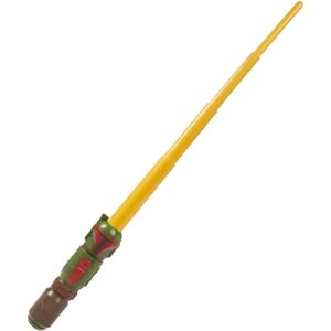 Hasbro Star Wars Boba Fett Extendable Yellow Lightsaber Hasbro Star Wars Boba Fett Extendable Yellow Lightsaber