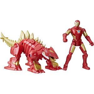 Figura de Ação Marvel Iron Man & Stomper - Batalha de Dinossauros Figura de Ação Marvel Iron Man & Stomper - Batalha de Dinossauros