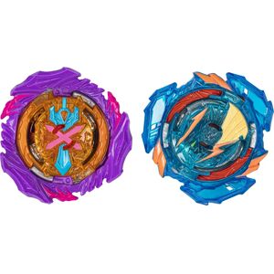 Hasbro Beyblade Burst - Quad Strike (Divine Xcalius X8 vs Ultimate Evo Valtryek V8) Toy - Spinning Top Hasbro Beyblade Burst - Quad Strike (Divine Xcalius X8 vs Ultimate Evo Valtryek V8) Toy - Spinning Top