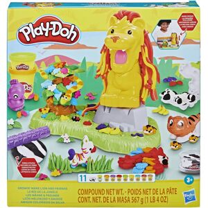 Play-Doh Growin' Mane Leijona & Ystävät Muottileikkisetti - Mallintaaja Play-Doh Growin' Mane Leijona & Ystävät Muottileikkisetti - Mallintaaja