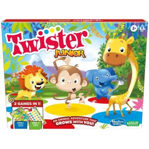 Hasbro Twister Junior Game - Kids Animal Adventure for 3+ - Indoor Active Play Hasbro Twister Junior Game - Kids Animal Adventure for 3+ - Indoor Active Play