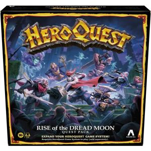 Hasbro Avalon Hill HeroQuest La Ascensión de la Luna de Miedo Expansión - Juego de mesa Hasbro Avalon Hill HeroQuest La Ascensión de la Luna de Miedo Expansión - Juego de mesa