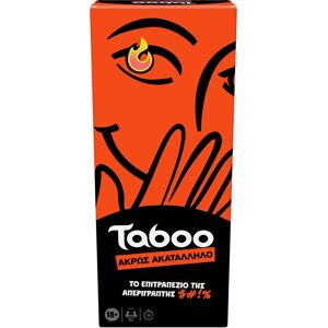 Hasbro Gaming Taboo Censuroimaton - Korttipeli aikuisille Hasbro Gaming Taboo Censuroimaton - Korttipeli aikuisille