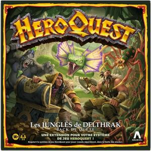 Jeu de société Hasbro - HeroQuest Jungles of Delthrak - Jeu en Famille - Publicité Jeu de société Hasbro - HeroQuest Jungles of Delthrak - Jeu en Famille - Publicité
