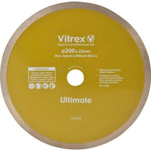 Vitrex VIT103412 Diamond Blade 200mm - Diamond Blade Vitrex VIT103412 Diamond Blade 200mm - Diamond Blade