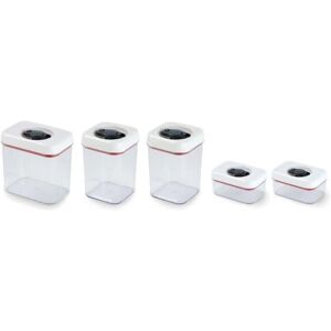 Zyliss - Twist & Seal 5 Piece Container Set - 475ml - Conservazione Zyliss - Twist & Seal 5 Piece Container Set - 475ml - Conservazione
