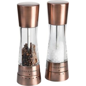 Cole & Mason Derwent Copper Salt and Pepper Mill Set - Salt & pepper grinder set Cole & Mason Derwent Copper Salt and Pepper Mill Set - Salt & pepper grinder set