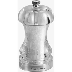 Cole & Mason Salt Mill Acrylic 4.5in - H14502P Cole & Mason Salt Mill Acrylic 4.5in - H14502P