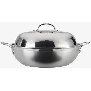 Hestan 31583 Probond 36cm Dekket Wok - Rustfritt Stål Hestan 31583 Probond 36cm Dekket Wok - Rustfritt Stål