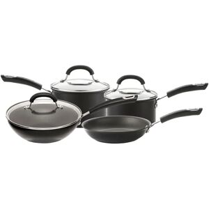 Circulon Total 4 Piece Cookware Set - Non Stick, Induction, Glass Lids Circulon Total 4 Piece Cookware Set - Non Stick, Induction, Glass Lids