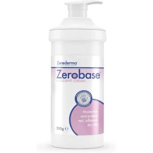 Zerobase Emollient Cream - 500g - for Dry, Inflammated Skin Zerobase Emollient Cream - 500g - for Dry, Inflammated Skin