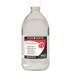 Daler-Rowney Artistas Trementina 500ml - Medio de Pintura Daler-Rowney Artistas Trementina 500ml - Medio de Pintura