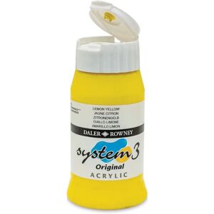 Daler-Rowney System 3 Acrylic Paint - Lemon Yellow - Art Supplies Daler-Rowney System 3 Acrylic Paint - Lemon Yellow - Art Supplies