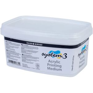 Daler-Rowney System3 Acrylic Printing Medium - 1 Litre Daler-Rowney System3 Acrylic Printing Medium - 1 Litre