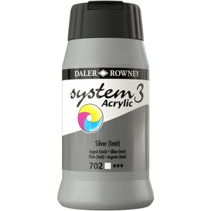 Daler-Rowney Daler Rowney System 3 Acrylic Paint Silver - Acrylic Paint Daler-Rowney Daler Rowney System 3 Acrylic Paint Silver - Acrylic Paint