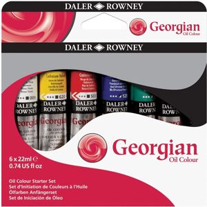 Daler-Rowney Georgian Oil Colour Paint Starter Set - Oil Paint Set Daler-Rowney Georgian Oil Colour Paint Starter Set - Oil Paint Set
