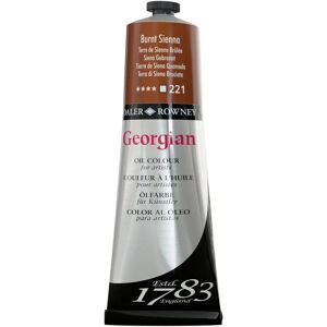 Daler-Rowney Georgian Oil Burnt Sienna - Oil Paint Daler-Rowney Georgian Oil Burnt Sienna - Oil Paint