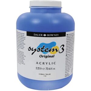 Daler-Rowney D129225110 System 3 Acrylic Paint Cobalt Blue - Art Supply Daler-Rowney D129225110 System 3 Acrylic Paint Cobalt Blue - Art Supply