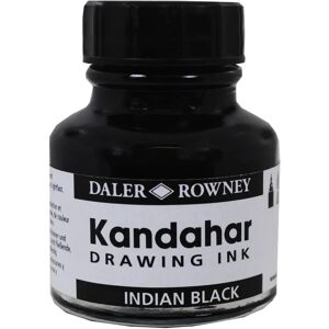 Tinta Negra Kandahar de Daler-Rowney 175ml - Tinta para artistas Tinta Negra Kandahar de Daler-Rowney 175ml - Tinta para artistas