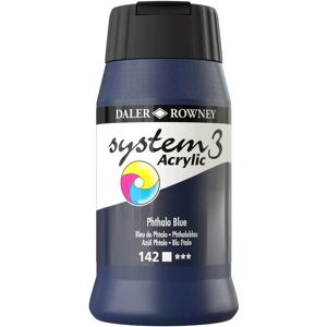 Daler-Rowney Daler Rowney System 3 Acrylic Paint Phthalo Blue - Acrylic Paint Daler-Rowney Daler Rowney System 3 Acrylic Paint Phthalo Blue - Acrylic Paint