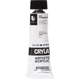 Daler-Rowney Titanium White Acrylic Paint - Artists' Heavy Body Series Daler-Rowney Titanium White Acrylic Paint - Artists' Heavy Body Series