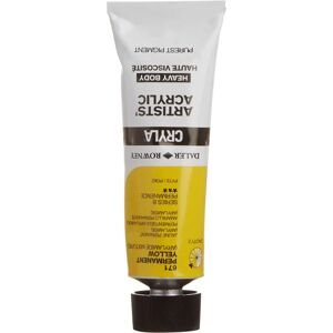 Daler-Rowney Cryla Artists' Acrylic Paint - Permanent Yellow - Heavy Body - Acrylic Paint Daler-Rowney Cryla Artists' Acrylic Paint - Permanent Yellow - Heavy Body - Acrylic Paint