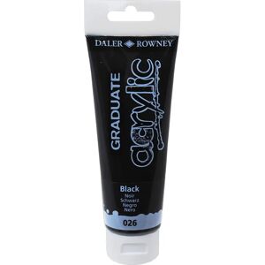 Daler-Rowney Daler Rowney Graduate Akrylfärg - Svart Daler-Rowney Daler Rowney Graduate Akrylfärg - Svart