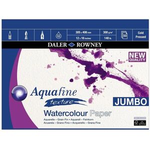 Daler-Rowney Aquafine Jumbo Watercolour Pad - Watercolour Pad Daler-Rowney Aquafine Jumbo Watercolour Pad - Watercolour Pad
