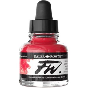 Daler-Rowney D160029513 - Acrylic Ink - Crimson - 29.5ml Daler-Rowney D160029513 - Acrylic Ink - Crimson - 29.5ml