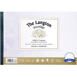 Daler-Rowney Langton Prestige 140lb Gummed Watercolour Pad - Watercolor Paper Daler-Rowney Langton Prestige 140lb Gummed Watercolour Pad - Watercolor Paper
